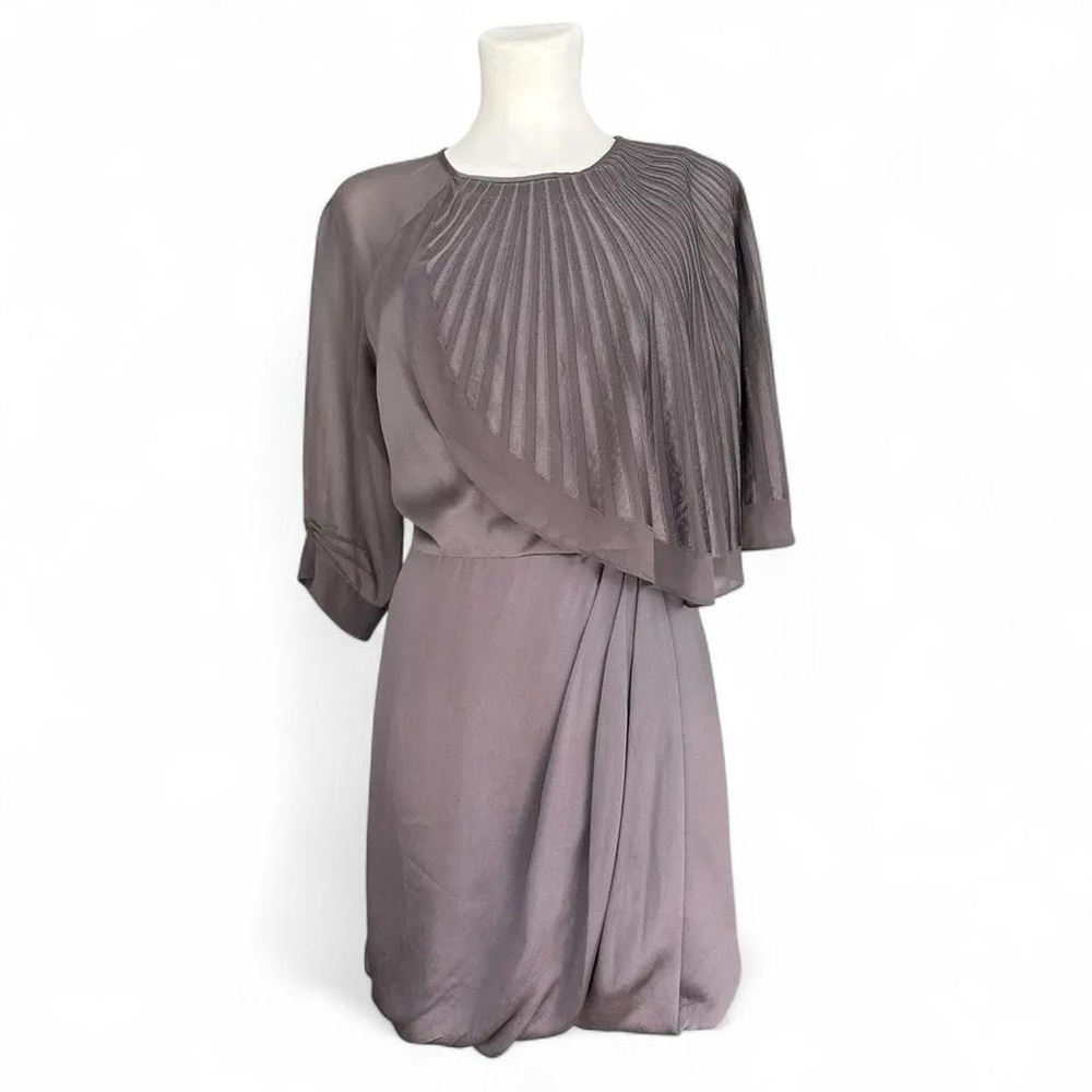 NEW BCBG silk runway dress